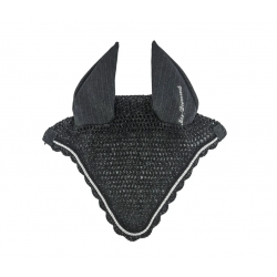  Cuffietta Diamond equestro per cavallo monta inglese anti-mosche in cotone con passamaneria.